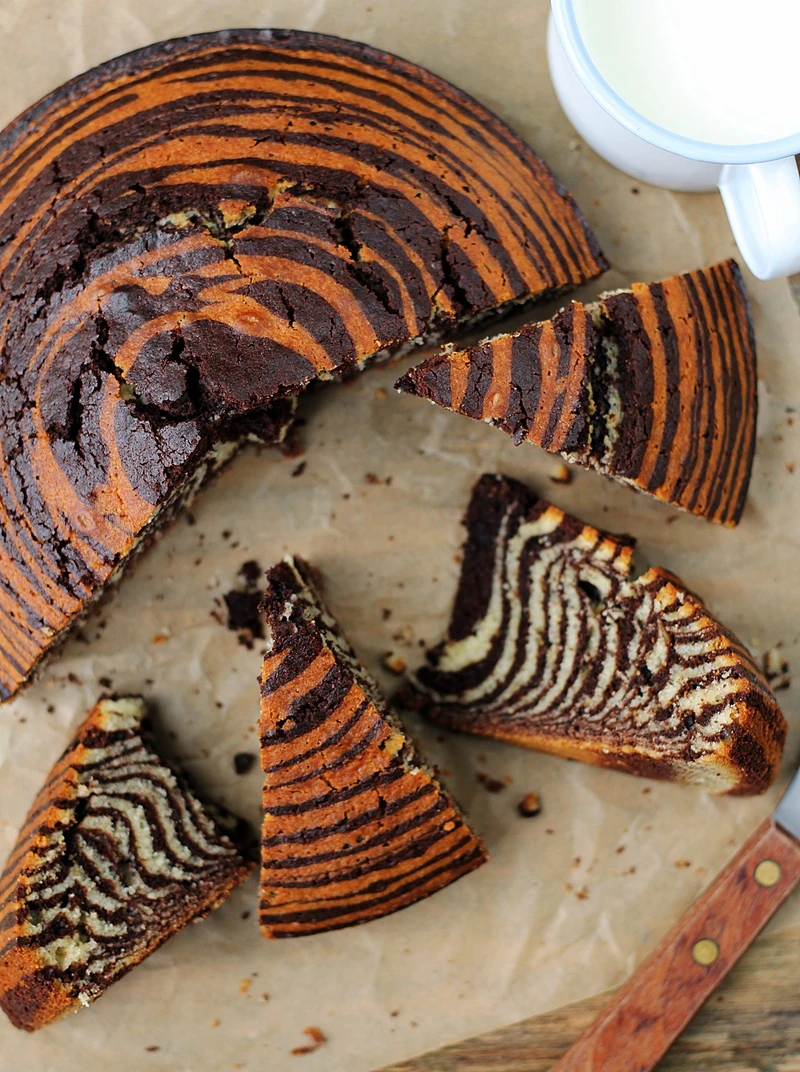 Ciasto Zebra