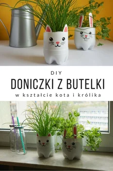 DIY Doniczka z plastikowej butelki