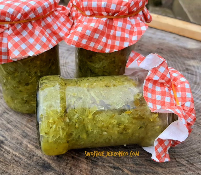 Ogórki kiszone tarte na zupę