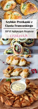 Szybkie Przekąski z Ciasta Francuskiego: TOP 15 Najlepszych Przepisów
