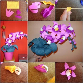 Kwiaty z papieru - inspiracje