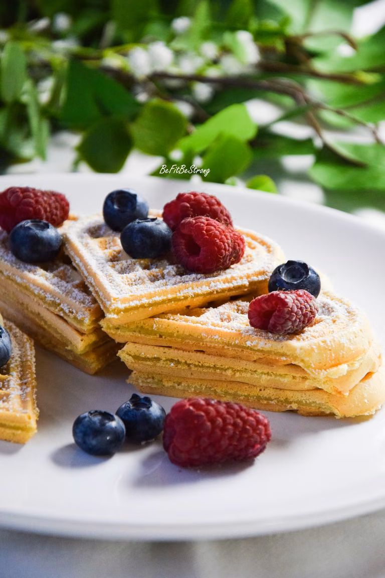 Szybkie gofry proteinowe FIT