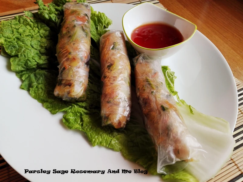 Sajgonki z warzywami (Vegan)