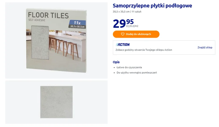 Zdjęcie Te płytki z Action odmienią kuchnię za grosze! Tylko 15 minut, bez fachowców, a metamorfoza jak z katalogu #1