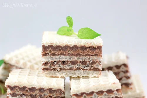 Przepis na wafle czekoladowe z mlekiem w proszku