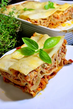 Lasagne z mięsem mielonym