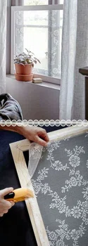 Ozdobna moskitiera-DIY