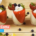 Truskawkowa panna cotta