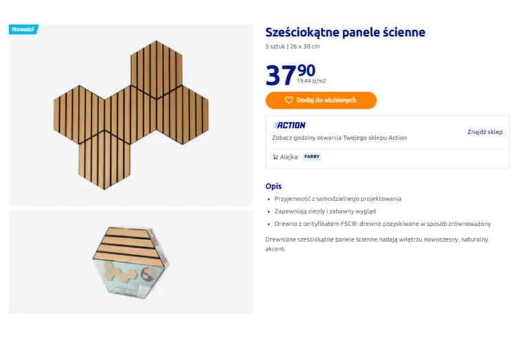 Zdjęcie Te panele z Action za 37 zł odmienią nudną ścianę! Metamorfoza w godzinę, bez fachowców, a efekt zachwyca #1