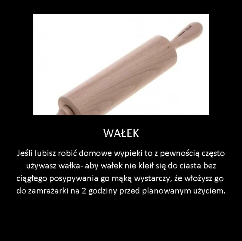 Nieklejący się wałek do ciasta
