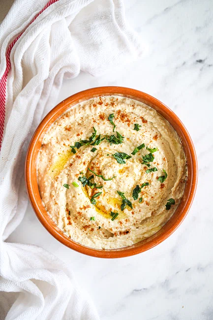 Oryginalny arabski hummus