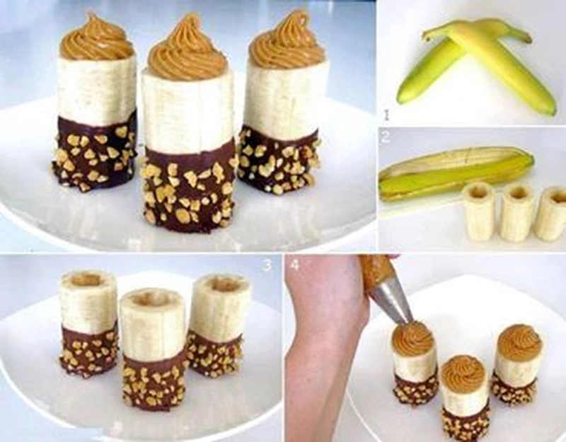 Bananowy deser