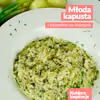 Młoda kapusta z koperkiem na śmietanie
