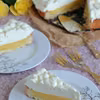 Tarta cytrynowa z kremem brzoskwiniowym