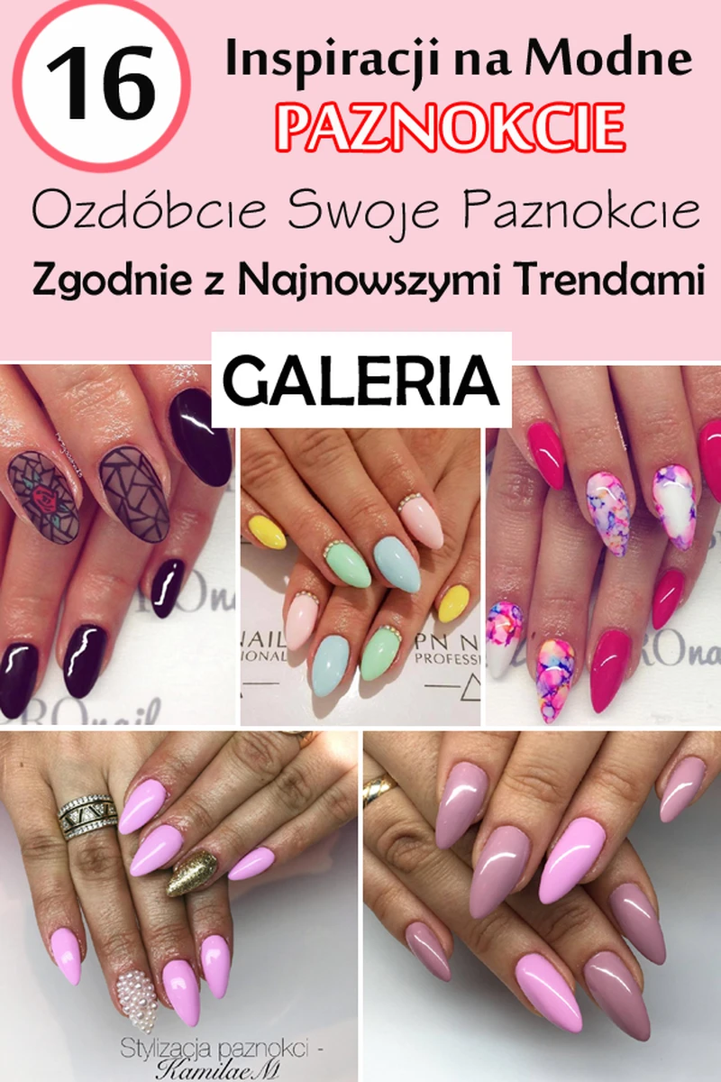 Ozdóbcie Swoje Paznokcie Zgodnie z Najnowszymi Trendami! – 16 Inspiracji na Paznokcie Które Was Zach
