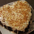 Tort Walentynkowy - czekoladowy