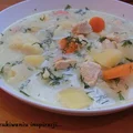 Zupa kalafiorowa z kurczakiem