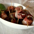 Zawijane daktyle w boczku z mozzarellą - idealne na imprezę