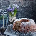Babka z jabłkami i orzechami