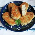Kotlety z kaszy i wędzonej ryby