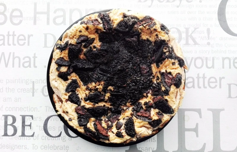 Proteinowy sernik oreo