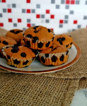 Piegowate muffinki