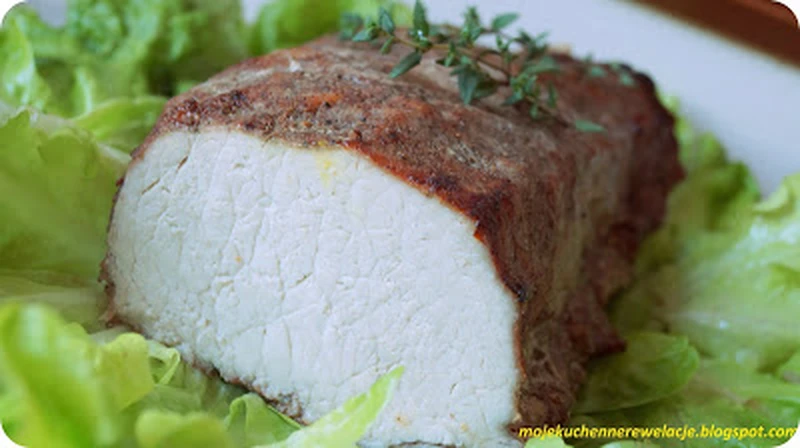 Miodowo-korzenny schab pieczony
