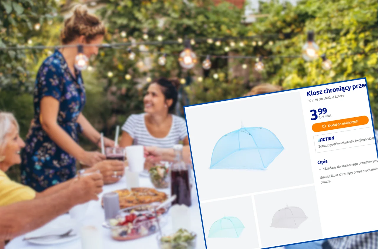 Tylko 4 zł i problem z muchami rozwiązany! Action ma składany hit, który robi też za dekorację