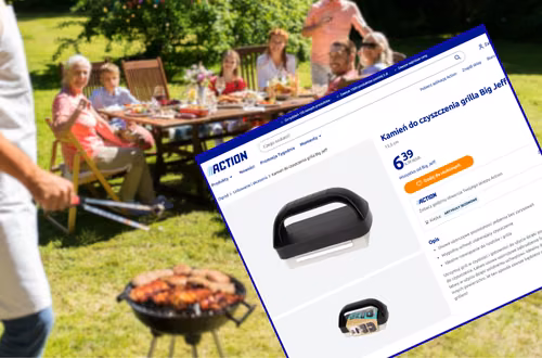 Ten kamień z Action za 6 zł to król grillowania! Koniec z zaschniętym tłuszczem i przypaleniami - szybko i bez rys
