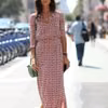 Maxi sukienka w print