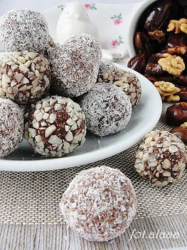 Kuleczki fit - bez cukru i tłuszczu