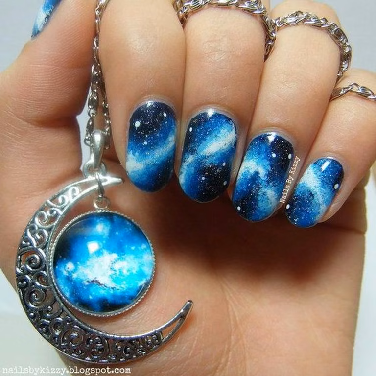 paznokcie galaxy