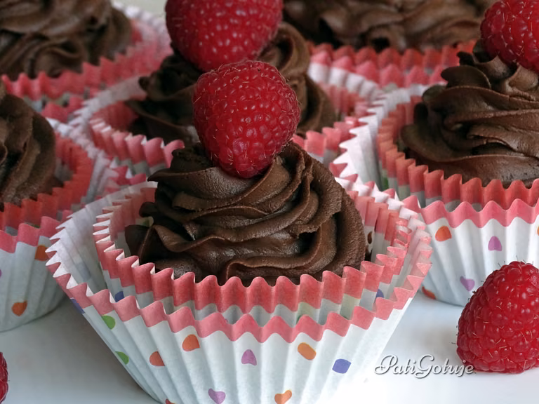 Cupcakes mocno czekoladowe