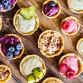 kolorowe babeczki bez glutenu