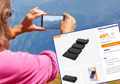 Ten solarny gadżet z Action uratuje każde wakacje! Naładuje telefon gdziekolwiek bez kabli i gniazdka