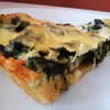 Tarta ze szpinakiem, kurczakiem i pieczarkami