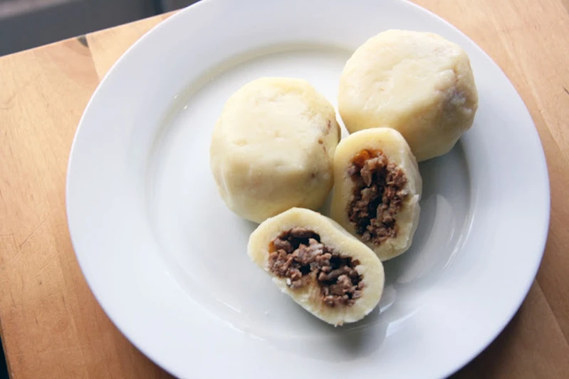 Pyzy z mięsem