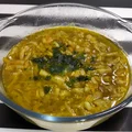 Zupa pesto z fasolką szparagową
