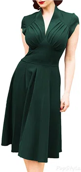 Malachitowa sukienka