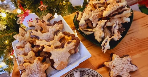 Szybkie ciastka francuskie z czekoladą
