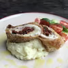Pierś faszerowana mozzarellą i suszonymi pomidorami. Przepis krok po kroku.