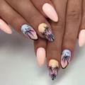 Manicure z palmami