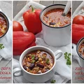 Zupa meksykańska z mięsem mielonym