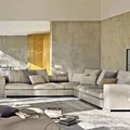 Beton architektoniczny w salonie