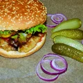 Wegański burger