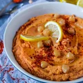 Hummus z pieczoną papryką