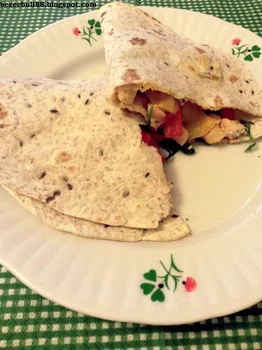 Zapiekane fajitas z kurczakiem