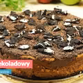 Czekoladowy sernik  Oreo na ciasteczkowym spodzie