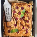 Malinowy sernik z brownie