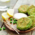 Zielone kotleciki z groszku